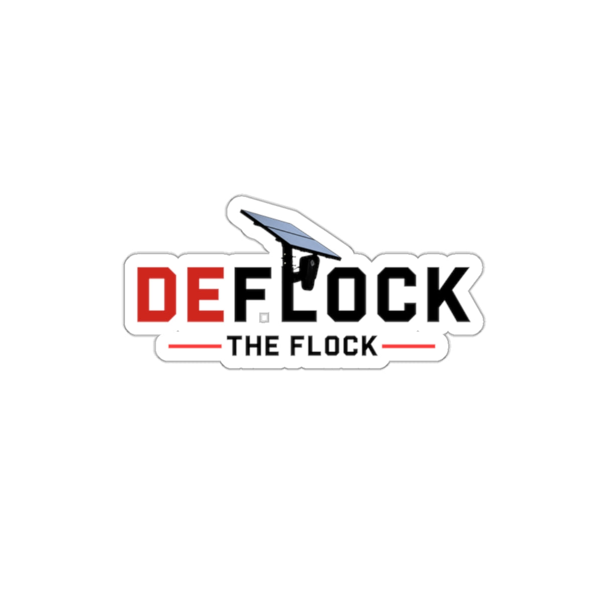DeFlock The Flock Die-Cut Sticker